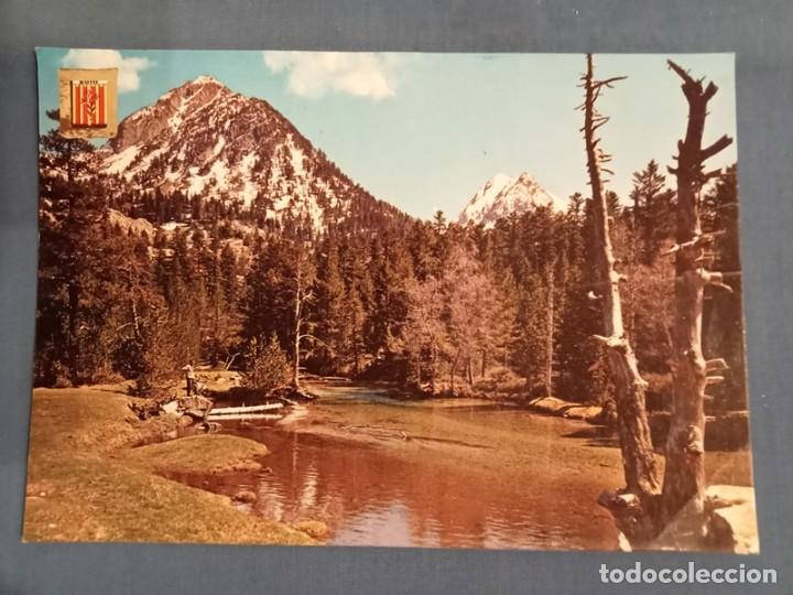 Postales: POSTAL Vall de bohi Lleida escrita con sello - Foto 1