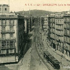 Postales: BARCELONA - CALLE DE BALMES. Lote 328868398