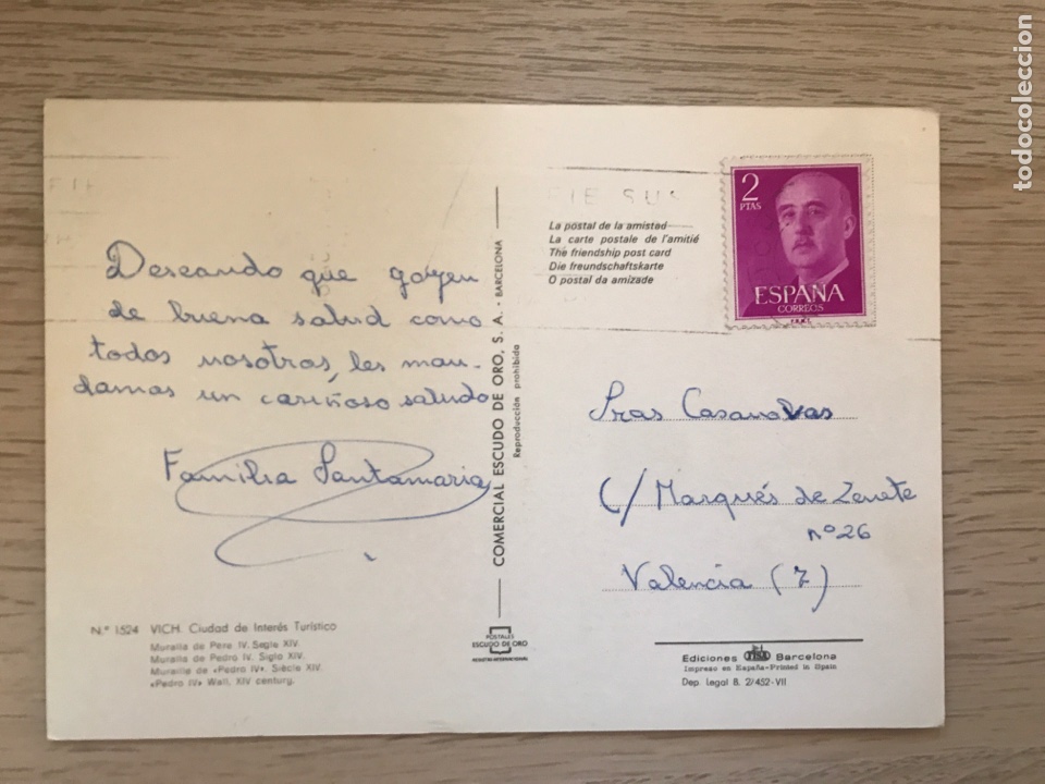 Postales: POSTAL VICH - Foto 2