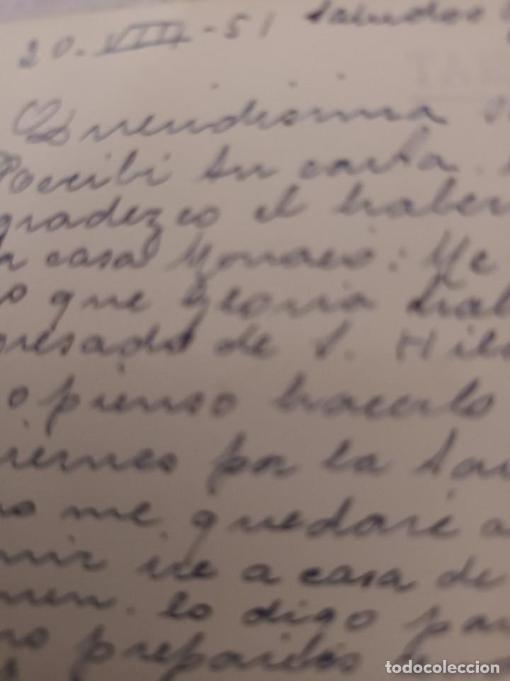 Postales: Postal de Castelltersol, a&ntilde;o 1951. - Foto 2