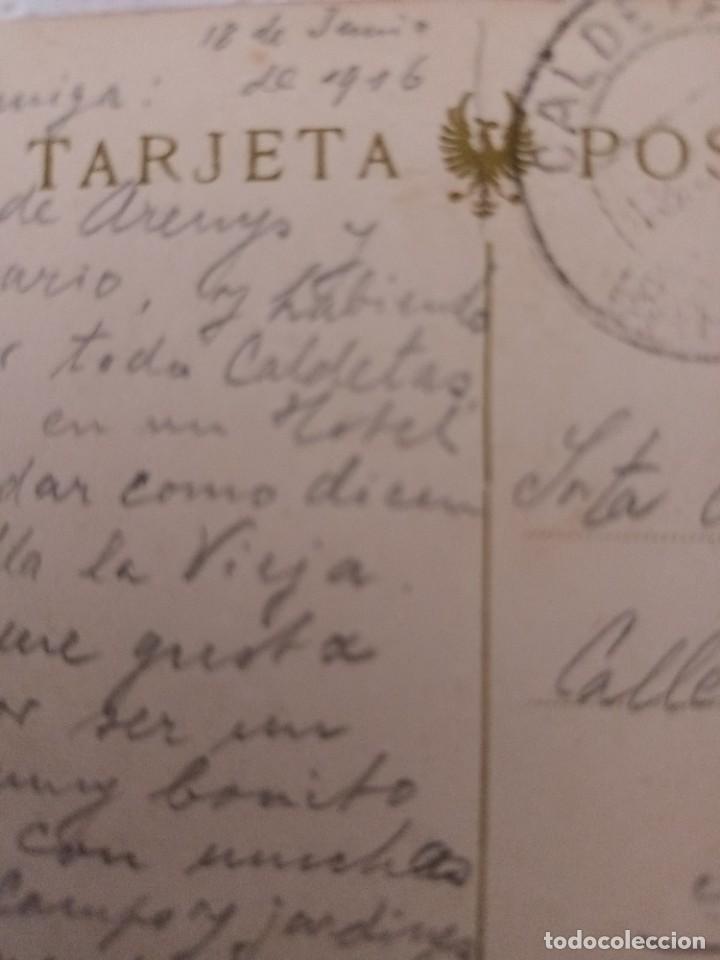 Postales: Postal de Caldetas, 1916. - Foto 2