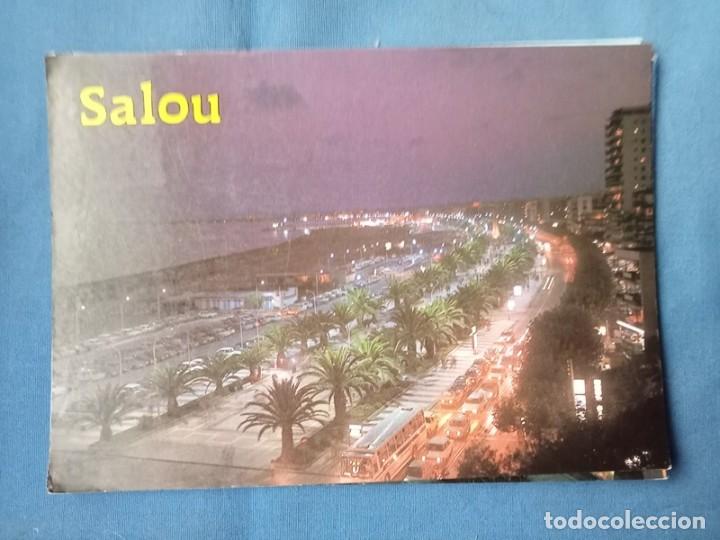 Postales: POSTAL Salou escrita con sello - Foto 1