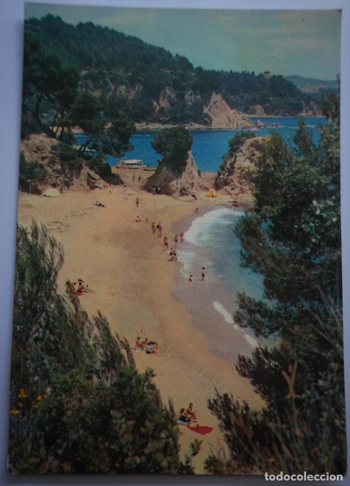 Postales: Santa Cristina (Costa Brava), postal circulada del a&ntilde;o 1958, ver foto reverso