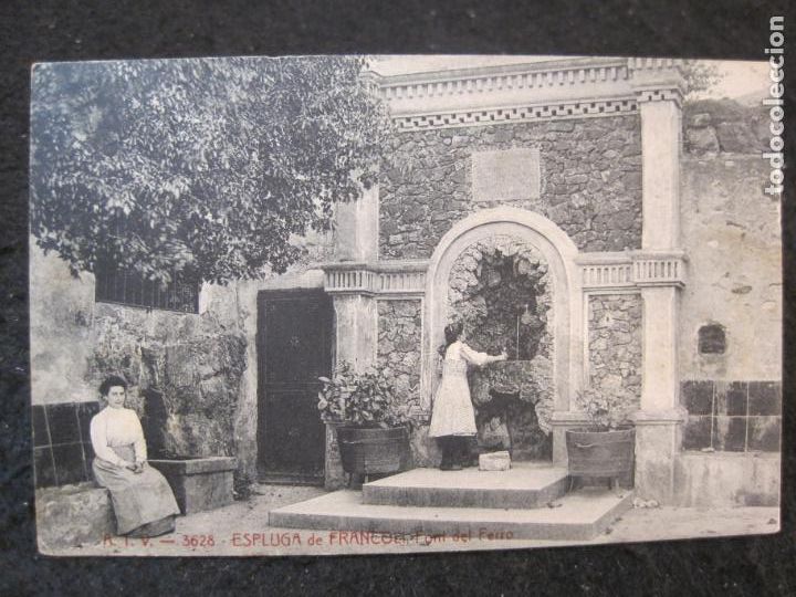 Postales: ESPLUGA DE FRANCOLI-FONT DEL FERRO-ATV-3628-A.T.V.-POSTAL ANTIGUA-(91.854)