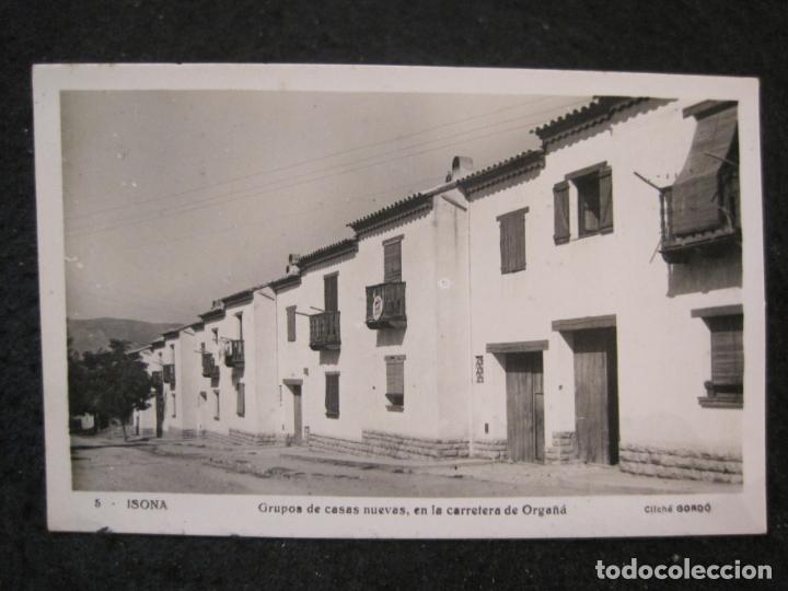 Postales: ISONA-GRUPOS DE CASAS NUEVAS-FOTOGRAFICA CLICHE GORDO-5-POSTAL ANTIGUA-(91.867)