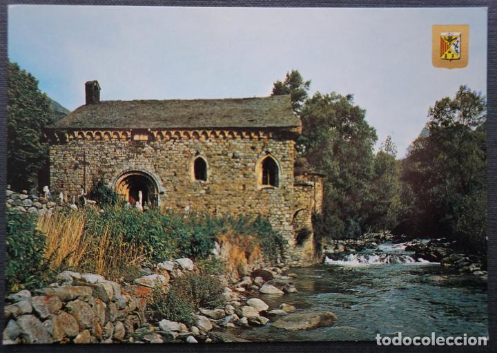 Postales: Isil, Alt Aneu. Esglesia de Sant Joan. postal sin circular