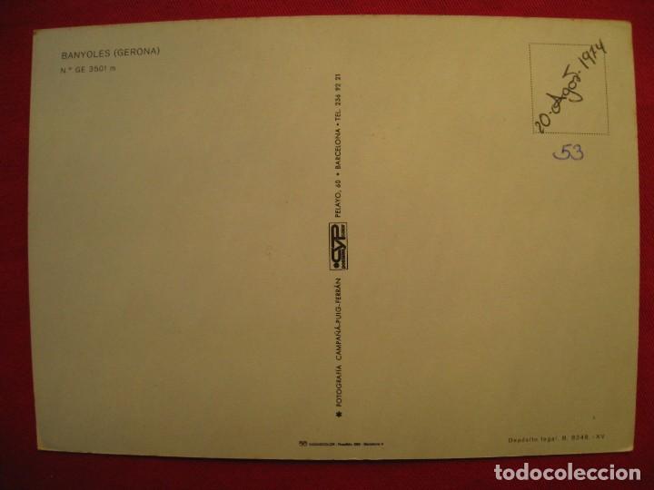 Postales: POSTAL - BANYOLES - GERONA. - Foto 2