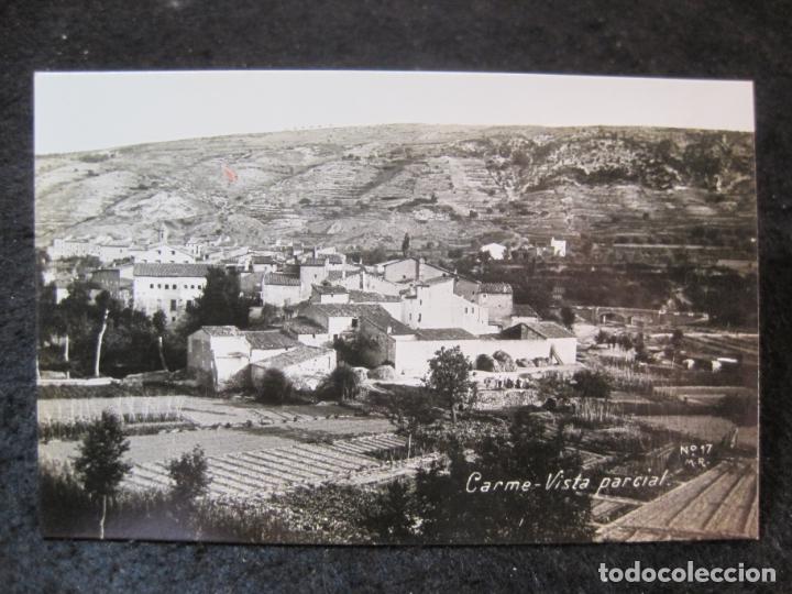 Postales: CARME-VISTA PARCIAL-FOTOGRAFICA M.R. 17-POSTAL ANTIGUA-(91.897)