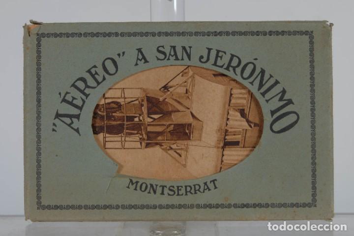 Postais: 12 Tarjetas postales A&eacute;reo a San Jer&oacute;nimo Montserrat