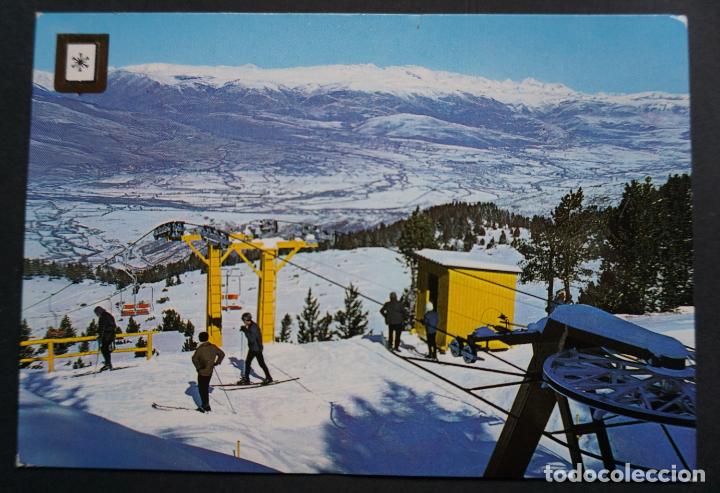Postales: Estaci&oacute;n de Esqui de La Masella (Alp), antigua postal sin circular Escudo de Oro n&ordm;4926