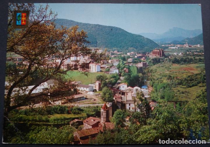 Postales: Sant Joan les Fonts, vista parcial , postal circulada del a&ntilde;o 1979