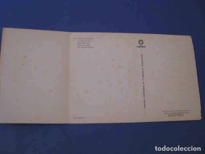 Postales: POSTAL DE SITGES. LA PLAYA DE ORO. ED. DIGASA. - Foto 2