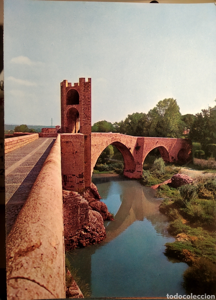 Postales: Postal Besal&uacute; . Girona - Foto 1