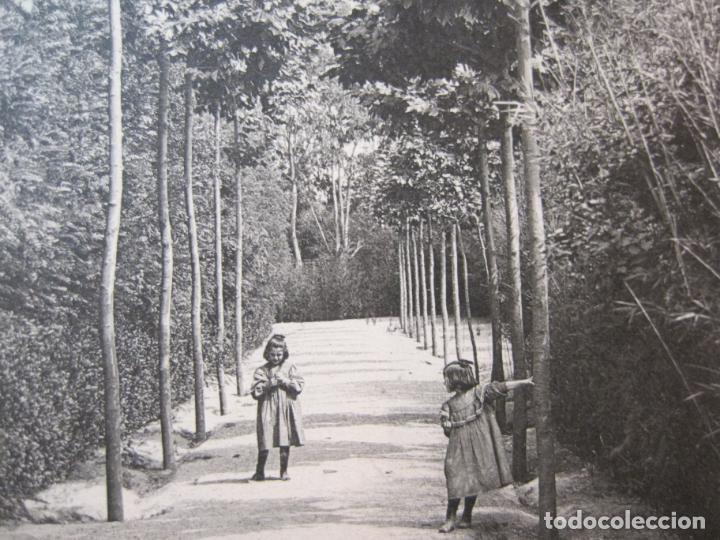Postales: BARCELONA-COLEGIO RELIGIOSAS JESUS Y M&ordf;-PASEO DE LOS PLATANOS-ATV 16 A.T.V.-POSTAL ANTIGUA-(92.020)