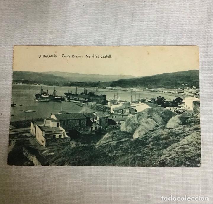 Postales: PALAM&Oacute;S - DES D&rsquo; EL CASTELL, POSTAL - Foto 1