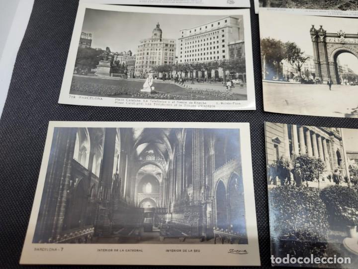 Postales: 8 postales antiguas de BARCELONA - Foto 2