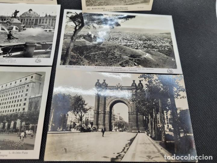 Postales: 8 postales antiguas de BARCELONA - Foto 4