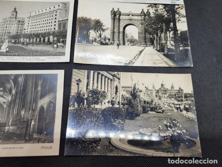 Postales: 8 postales antiguas de BARCELONA - Foto 5