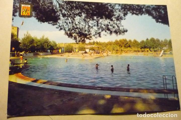 Postales: postal lerida piscinas parque municipal bassas picat