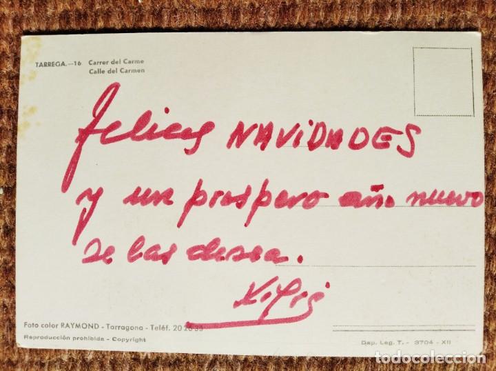 Postales: TARREGA - TARRAGONA - RAYDMON - Foto 2