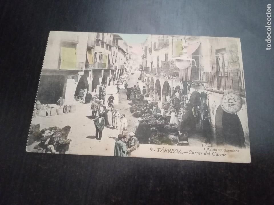 Postales: POSTAL DE TARREGA(LLEIDA)-CARRER DEL CARME-L.Roisin.