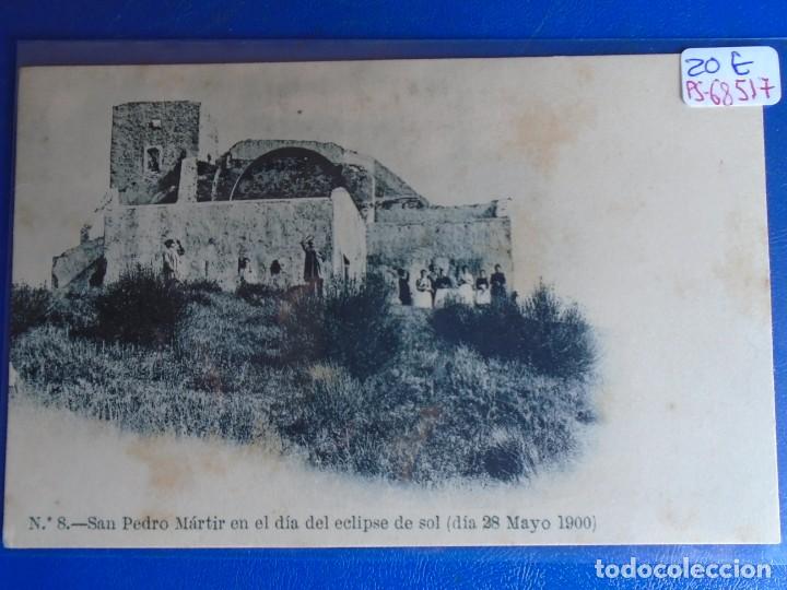 Postales: (PS-68517)POSTAL DE SAN PEDRO MARTIR-DIA DEL ECLIPSE DE SOL(DIA 28 MAYO 1900)