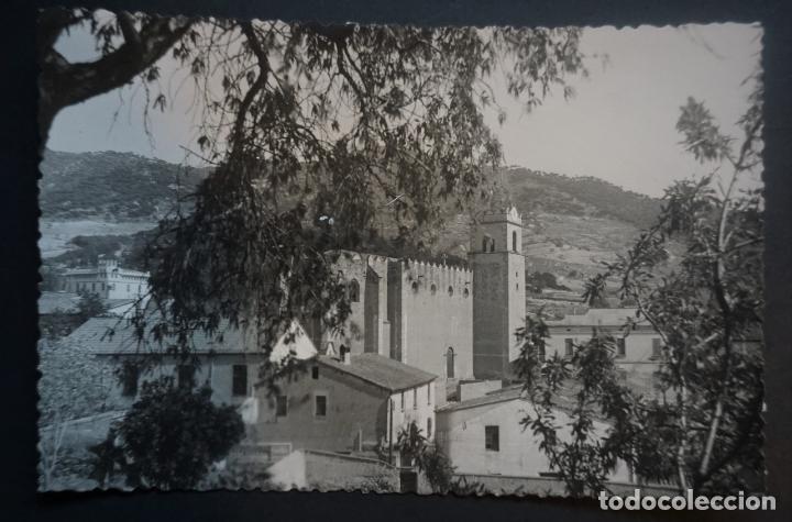 Postales: Tei&agrave;, Esglesia Parroquial, postal circulada con sello del a&ntilde;o 1962