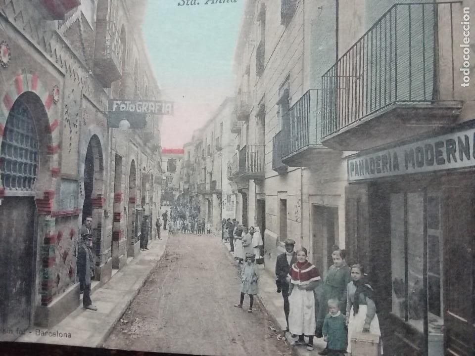 Postales: Tarrega.Carrer Sta Anna. - Foto 2
