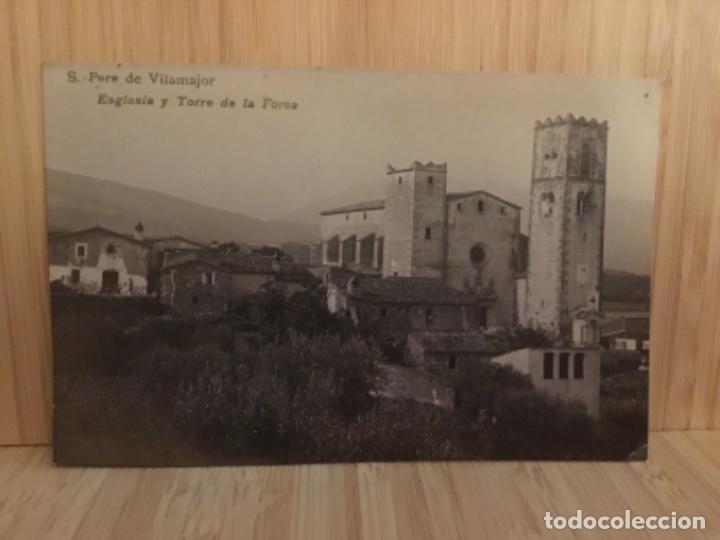 Postcards: S.PERE DE VILAMAJOR. ESGLESIA I TORRE DE LA FORSA