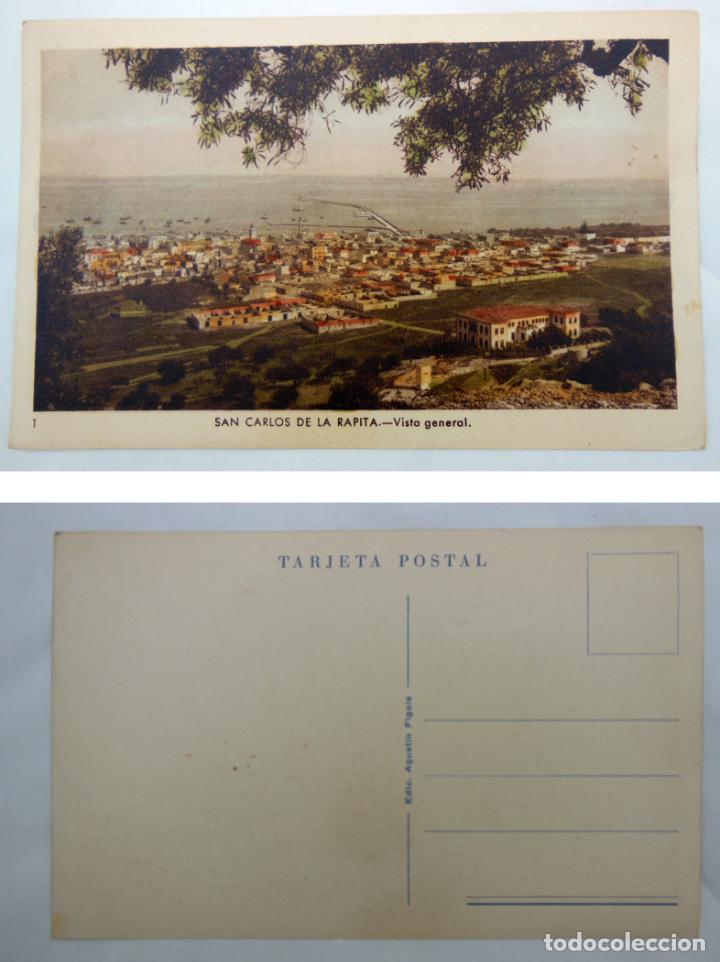 Postales: Antigua Postal : SAN CARLOS DE LA RAPITA, Vista General. Ed Agustin Figols