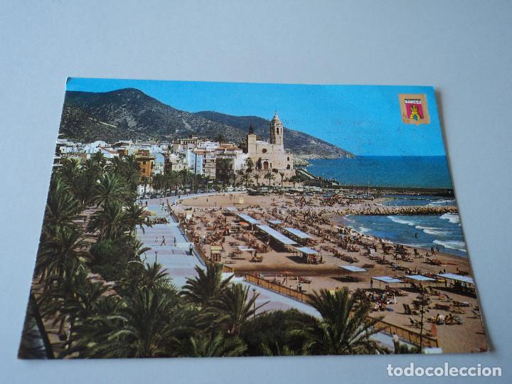 Postales: SITGES VISTA GENERAL CIRCULADA 1981 - Foto 1