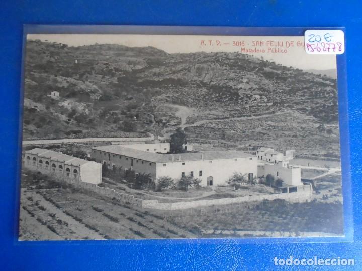 Postales: (PS-68778)POSTAL DE SAN FELIU DE GUIXOLS-MATADERO PUBLICO.A.T.V.3016