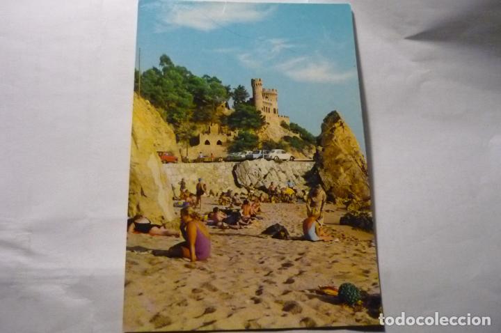 Postales: postal lloret de mar -rincon y castillo - Foto 1
