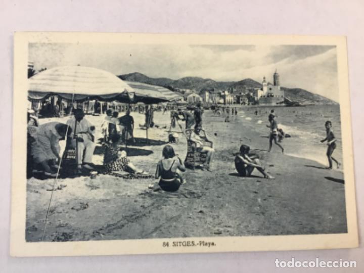 Postales: SITGES. PLAYA. (L. ROISIN, 84) - Foto 1