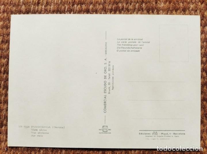 Postales: PUIGCERDA - GERONA - ESCUDO DE ORO - Foto 2