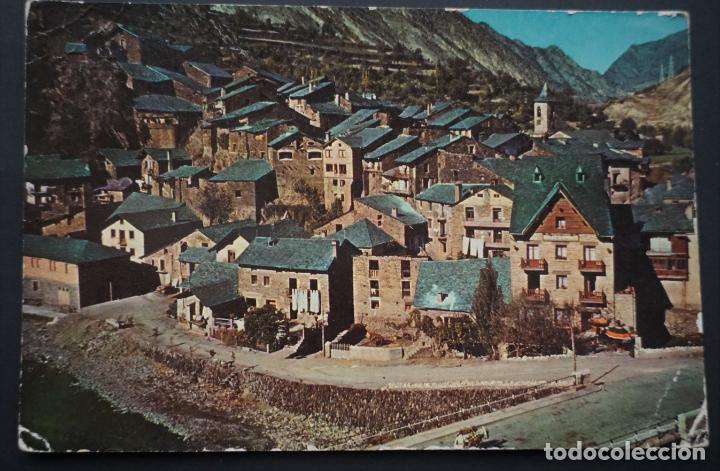 Postales: Llavors&iacute; (Lleida),vista general , postal circulada con sello de los a&ntilde;os 60