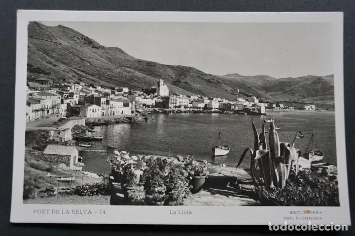 Postales: Port de la Selva, La Lloia, postal circulada con sello del a&ntilde;o 1952