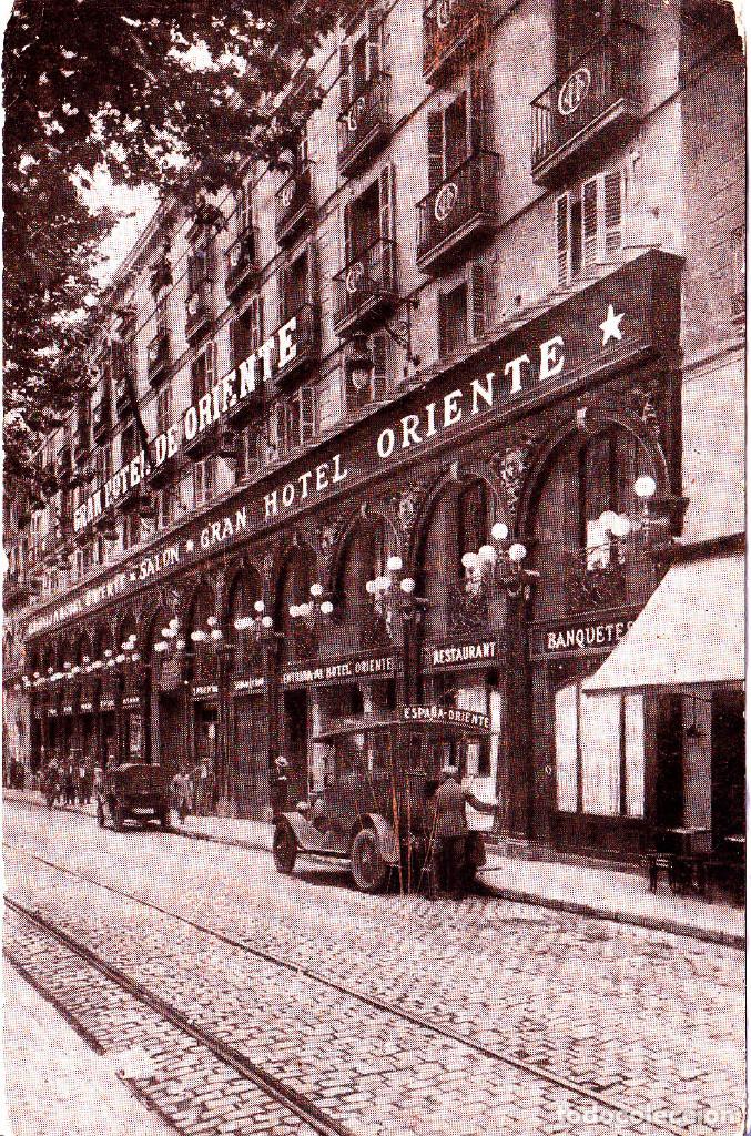 Postales: BARCELONA - GRAN HOTEL ORIENTE - Foto 1