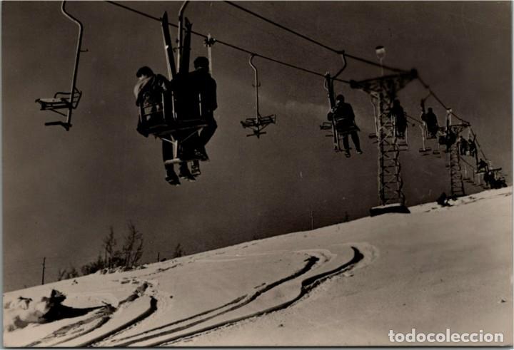 Postales: La Molina - Telesk&iacute; de la Estaci&oacute;n - Ed. Campa&ntilde;&aacute; y Puig Ferr&aacute;n Serie I n&ordm; 1019 - 145x98mm