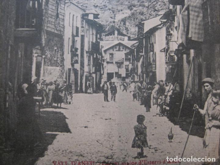 Cartoline: ESTERRI D'ANEU-CARRER MAJOR-POSTAL ANTIGUA-(93.147)
