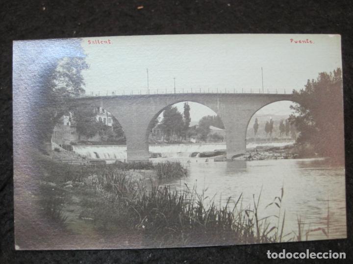 Cartoline: SALLENT-PUENTE-FOTOGRAFICA-POSTAL ANTIGUA-(93.150)