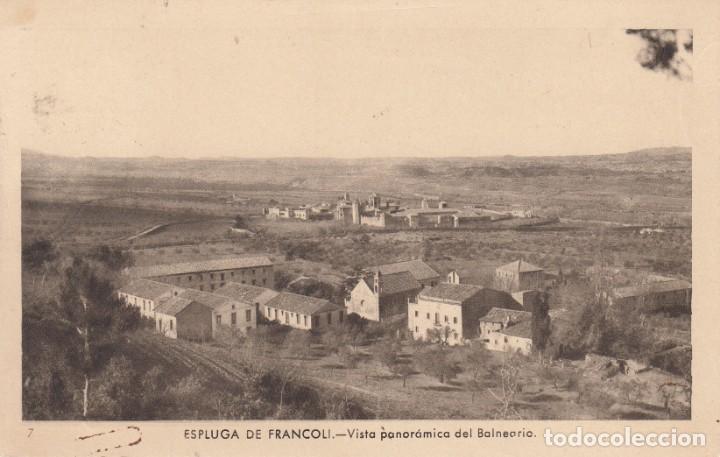 Postales: POSTAL L'ESPLUGA DE FRANCOL&Iacute; - VISTA PANOR&Aacute;MICA DEL BALNEARIO EDIC. ARRIBAS