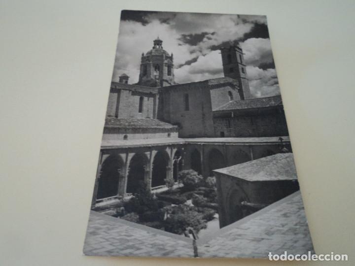 Postales: santes creus claustro cimborio y torre