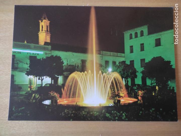 Postkarten: ESTEPONA PLAZA JOSE ANTONIO FUENTE LUMINOSA ED ARRIBAS 2010 SC