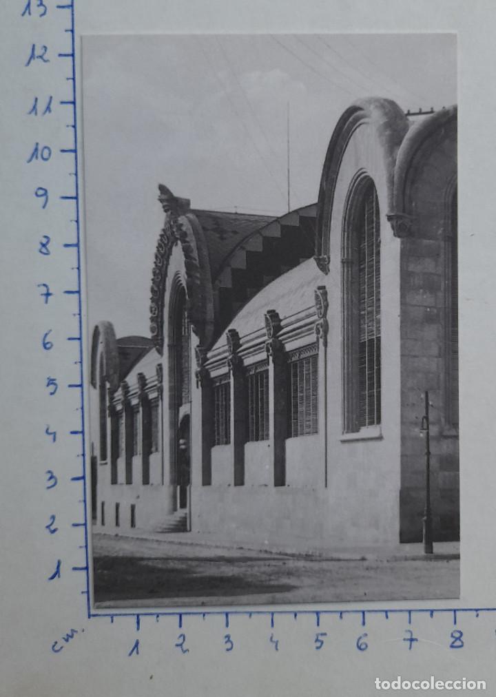 Postales: Targeta postal Facsimil Abans i Ara Edifici Mercat Central Tarragona - Foto 1