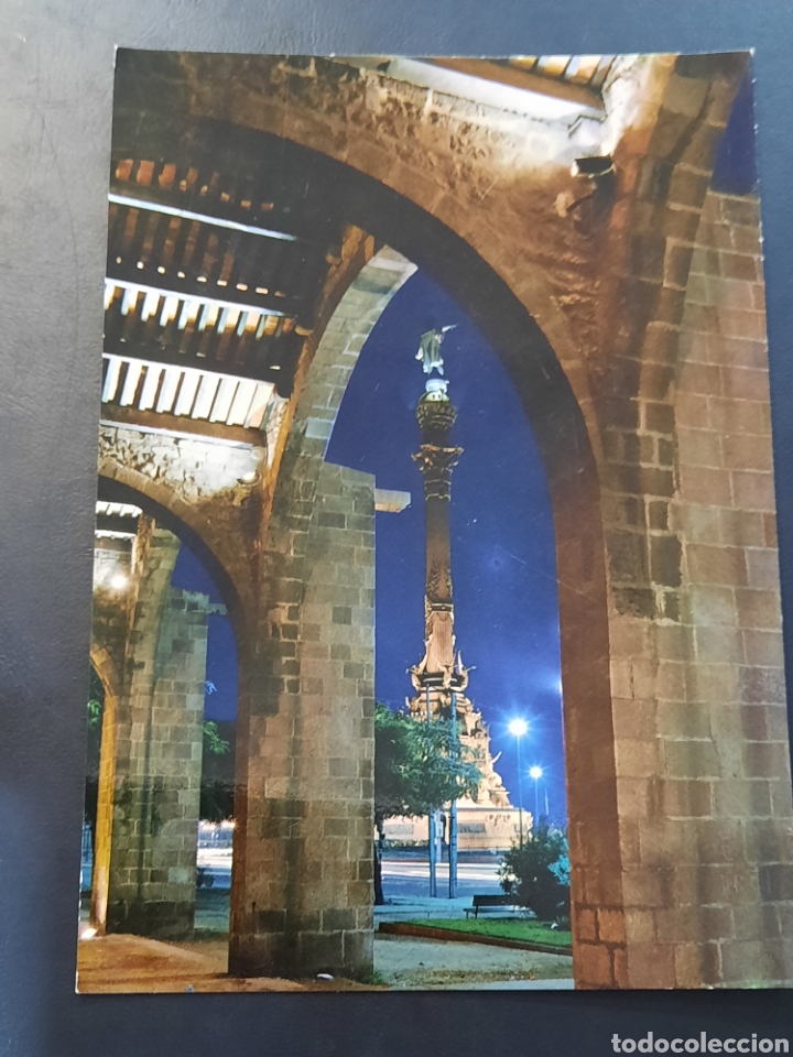 Postales: Postal de monumento de colon (Barcelona) - Foto 1