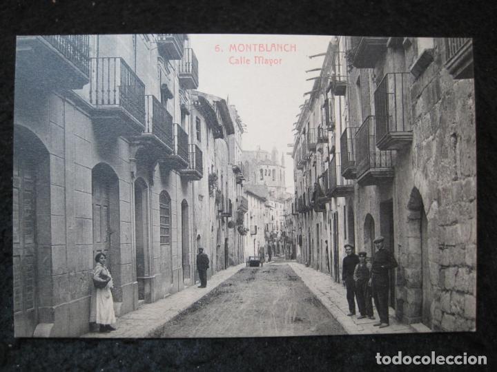 Postkarten: MONTBLANCH-CALLE MAYOR-ROISIN-6-POSTAL ANTIGUA-(93.303)