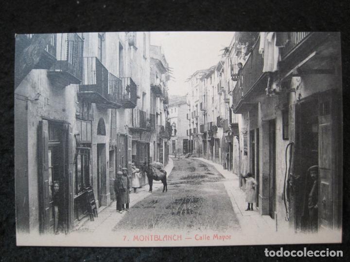 Postcards: MONTBLANCH-CALLE MAYOR-ROISIN-7-POSTAL ANTIGUA-(93.304)