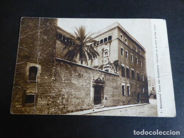 Postales: BARCELONA CASA DEL ARCEDIANO - Foto 1