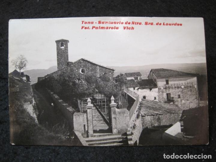 Postcards: TONA-SANTUARIO DE NTRA SRA DE LOURDES-FOTOGRAFICA PALMAROLA-POSTAL ANTIGUA-(93.390)